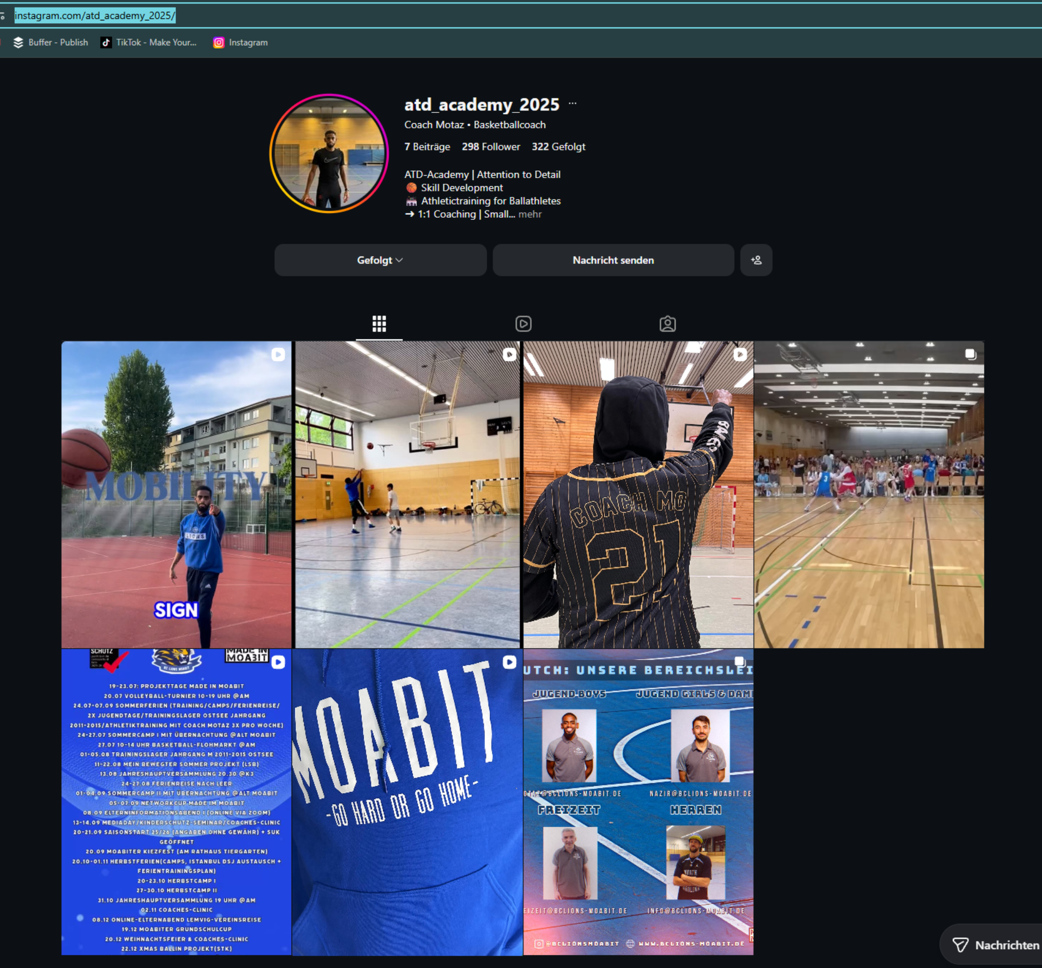Instagram Grid – ATD Academy